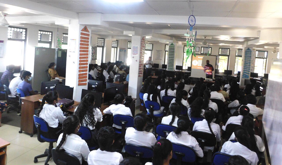 BuduMalli's tweet photo. My audience for today’s #ITYahamaga workshop at #Chilaw Youth Center. Students expressed that they felt inadequate because it was the first time they heard abt the subject
#DigitalSecurity #SocialMedia #PrivacyAndSecurity #PersonalData #DigitalLK #SriLanka #Youth @SarvodayaFusion https://t.co/zDGO73WaQ9