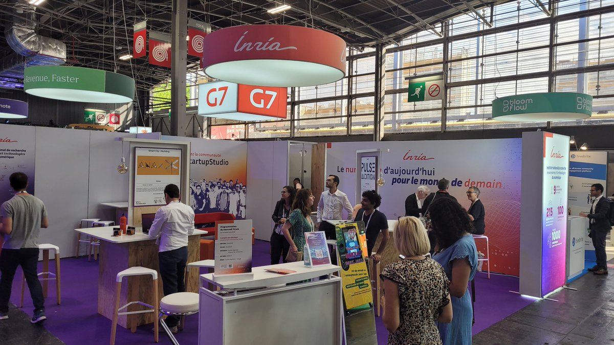 Inria's tweet photo. J-J pour @Vivatech 🎉
L'ensemble des équipes d'@Inria sont prêtes à vous accueillir sur le stand K10 ! À tout de suite 👋 #InriaVivatech https://t.co/F4I4R2fjKa
