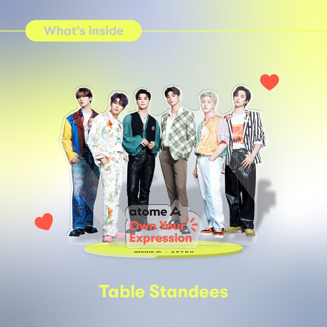 astrounitedph's tweet photo. 2. In the caption, describe what makes you YOU, follow and tag @atome.ph and include #ownyourexpression #timetoownit
3. Get an additional chance of winning fan-cub exclusive, hand-signed #ASTRO merchandise if you include #AROHAexpression within your caption!"
@offclASTRO https://t.co/ZNWi1PjsUq