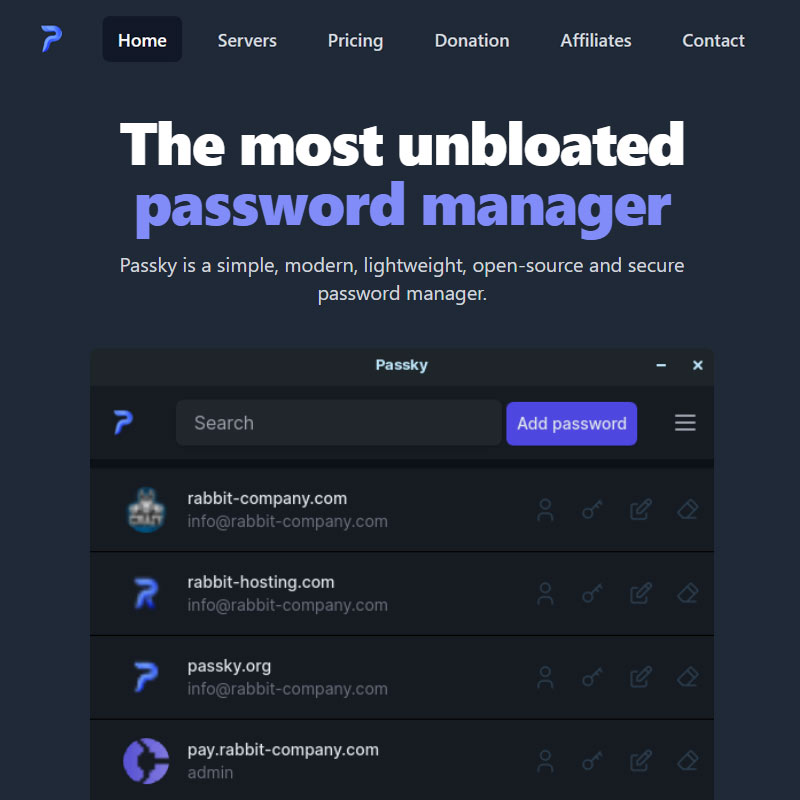 webawardscom's tweet photo. Today’s Web Award goes to https://t.co/DRz2nhfdhT thanks to its excellence in quality, originality, design & content.
Congratulations #Passky
More details: https://t.co/W0kqkm41Ie
#WebAwards #AwardWinner #BestWebsite #OpenSource #PasswordManager #BestOfTheDay #Awards #RedCarpet https://t.co/kt1eHfCz5w