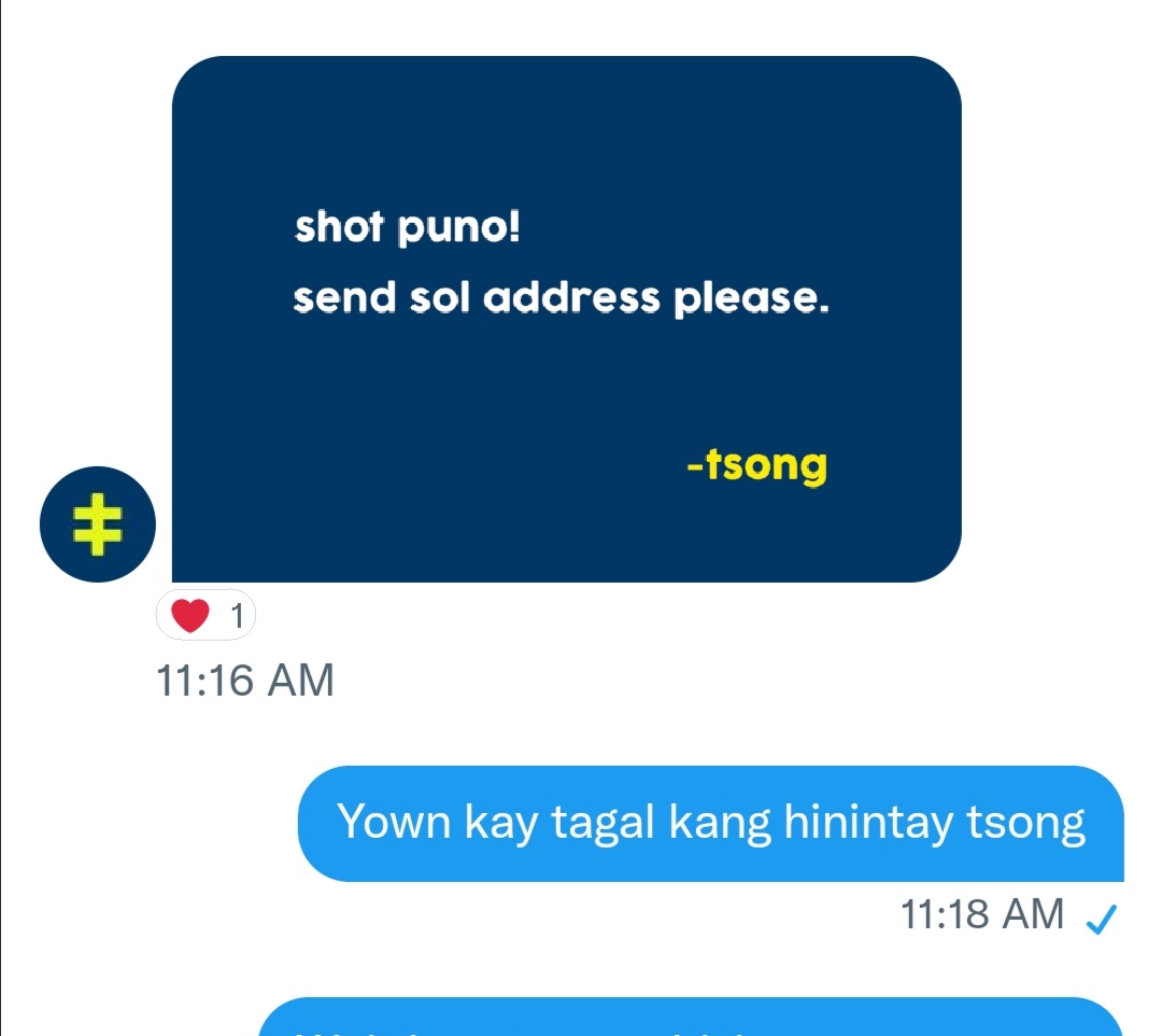 24RyanZ's tweet photo. This one made my day, shot shot shot! Thank you @tsonglodi #tsonglodigang #SolanaNFTs
#shotpuno https://t.co/lW3oVmIEka
