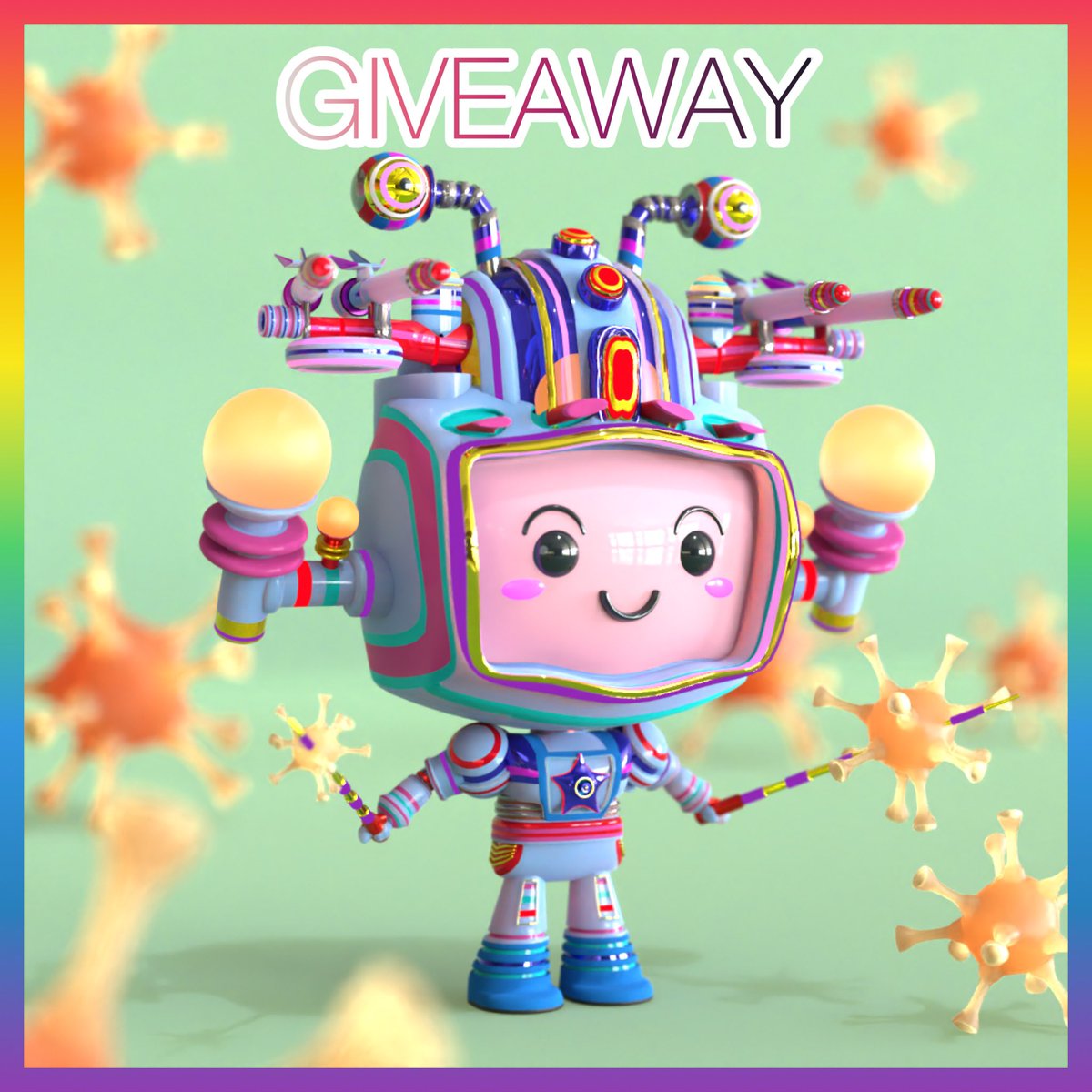 FREE! FREE! FREE!
❇️NEAR CUTEBOT❇️
GIVEAWAY-ANTI VIRUS

PLZ RT and LET'S GO!
paras.id/collection/nea…

🚀🚀🚀🚀🚀🚀🚀🚀