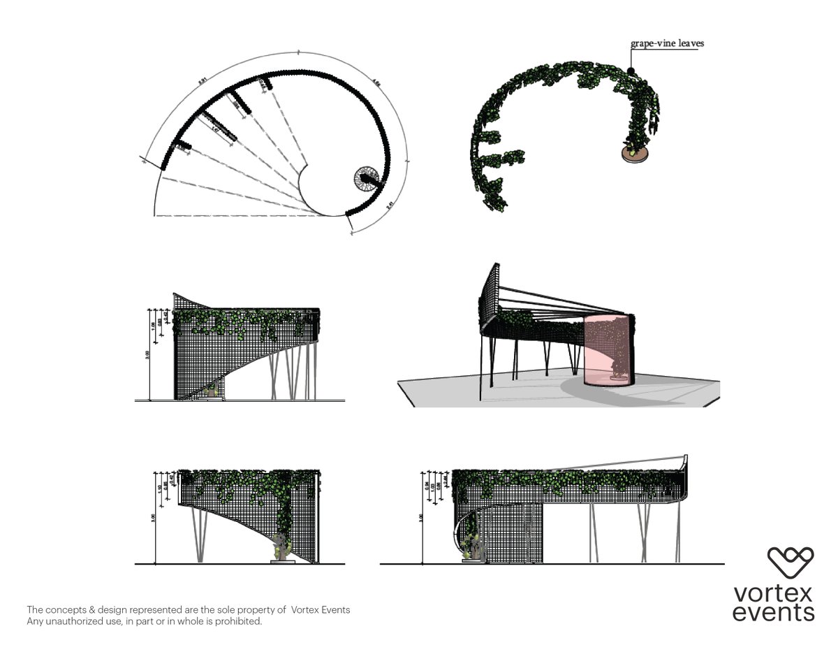 VortexEventsFZE's tweet photo. Did you know, that our previous Georgia pavilion stand design for our client was inspired by a vineyard? This idea brought the culture of the country by creating a vineyard structure arched design since the country is well known to have the largest winery farms. #gulfood2022 https://t.co/1z5uysr4iu