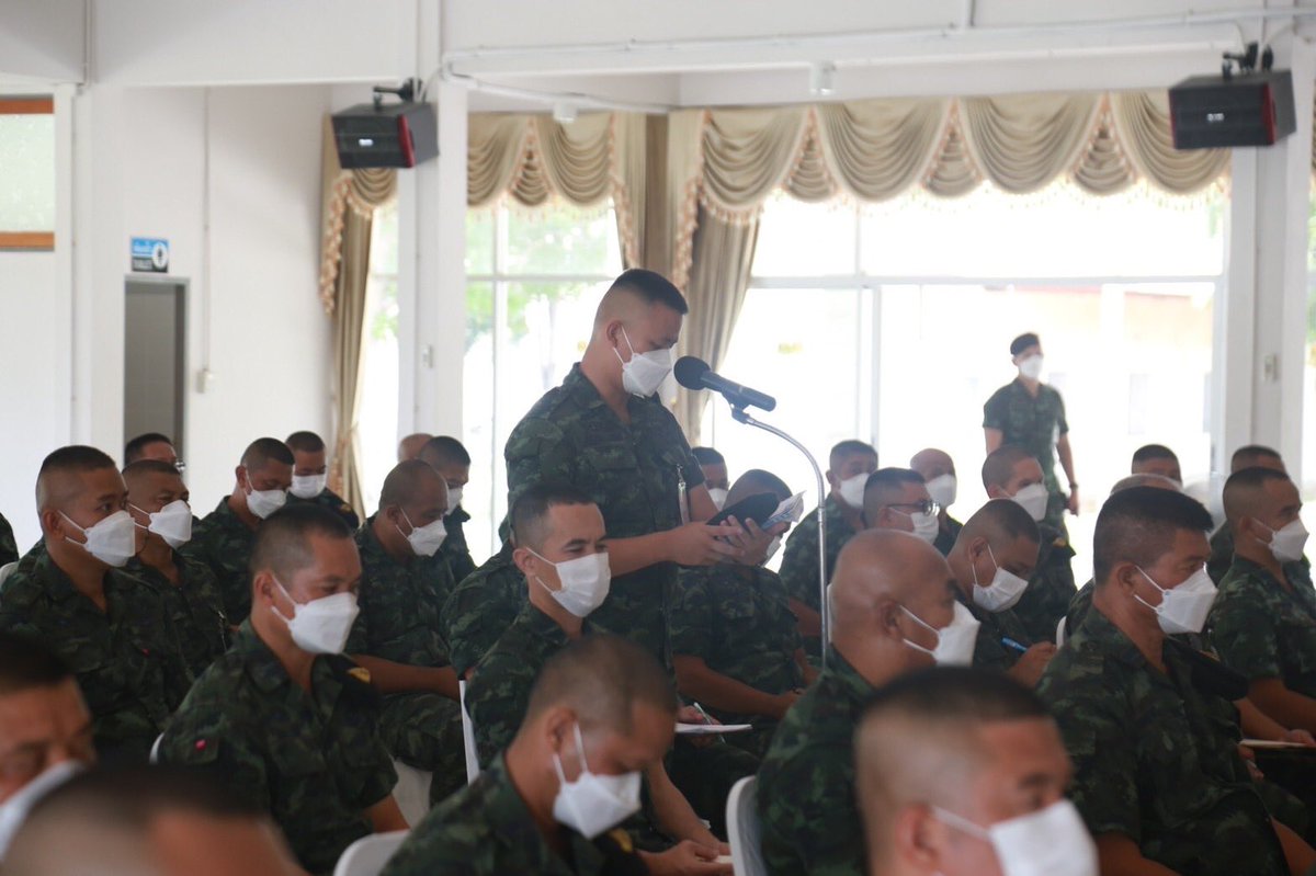 1st_Army_Area's tweet photo. “สร้างความตระหนักรู้ พ.ร.บ.คุ้มครองข้อมูลส่วนบุคคล (PDPA)”
เมื่อวันที่ 14 มิ.ย.65
พล.ร.9 ให้การต้อนรับ
พล.ท. สุขสรรค์  หนองบัวล่าง มทภ.1
ในโอกาสตรวจเยี่ยมการบรรยายความรู้เบื้องต้นเกี่ยวกับพระราชบัญญัติคุ้มครองข้อมูลส่วนบุคคล
เพิ่มเติม> https://t.co/LMmLI2Cfix
#กองทัพภาคที่1 https://t.co/rxODKw6Vxh