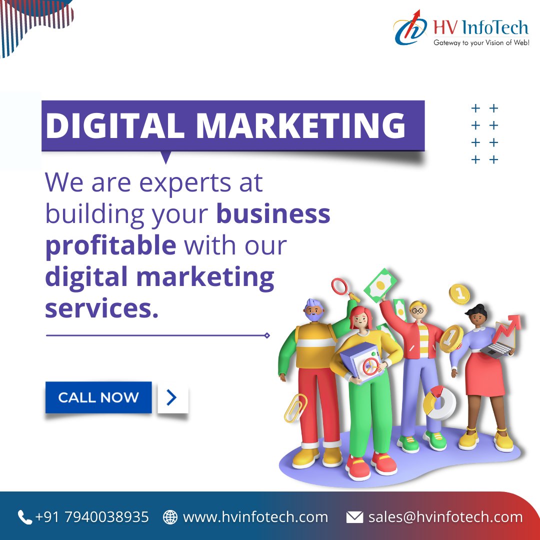 hvinfotech's tweet photo. We are experts at building your business profitable with our digital marketing services.
Call: 📞+91 7940038935 or Visit:
https://t.co/t8ILCVZZwo

#hvinfotech #digitalmarketingservices
#digitalmarketingagencyinahmedabad #socialmediamarketing #googleads #ppc
#searchenginemarketing https://t.co/bBzTB8Ujei