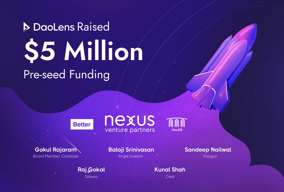 viks_rum's tweet photo. Our funding round witnessed participation from notable investors like @gokulr @balajis @sandeepnailwal @rajgokal @kunalb11 among several others. 

More details coming soon!🚀 https://t.co/EBL8OJUSFR