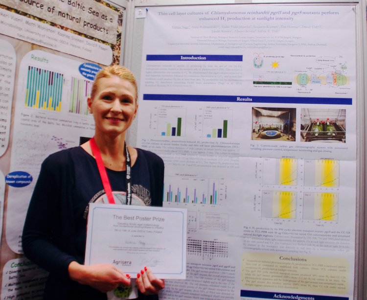 agrisera's tweet photo. Congratulations to Dr,Valéria Nagy from Biological Research Centre, Szeged, Hungary, who was awarded the #AgriseraBestPoster Prize, during #nas22

Read more: https://t.co/RcRGEKT1CM https://t.co/pWwK85gbzR