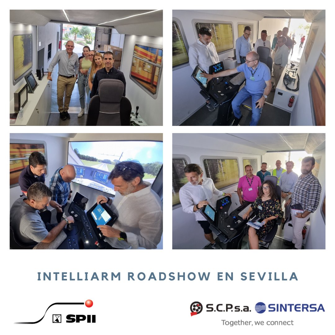 SCPSintersa's tweet image. En @_metrodesevilla  presentando nuestro pupitre inteligente  #IntelliArm junto a SPII

Muy agradecidos con la gran respuesta tanto de su personal como de @AndaluciaJunta, Metro de Cádiz y @metromlgoficial, entre otros. 

Un éxito a nivel de organización y asistencia.