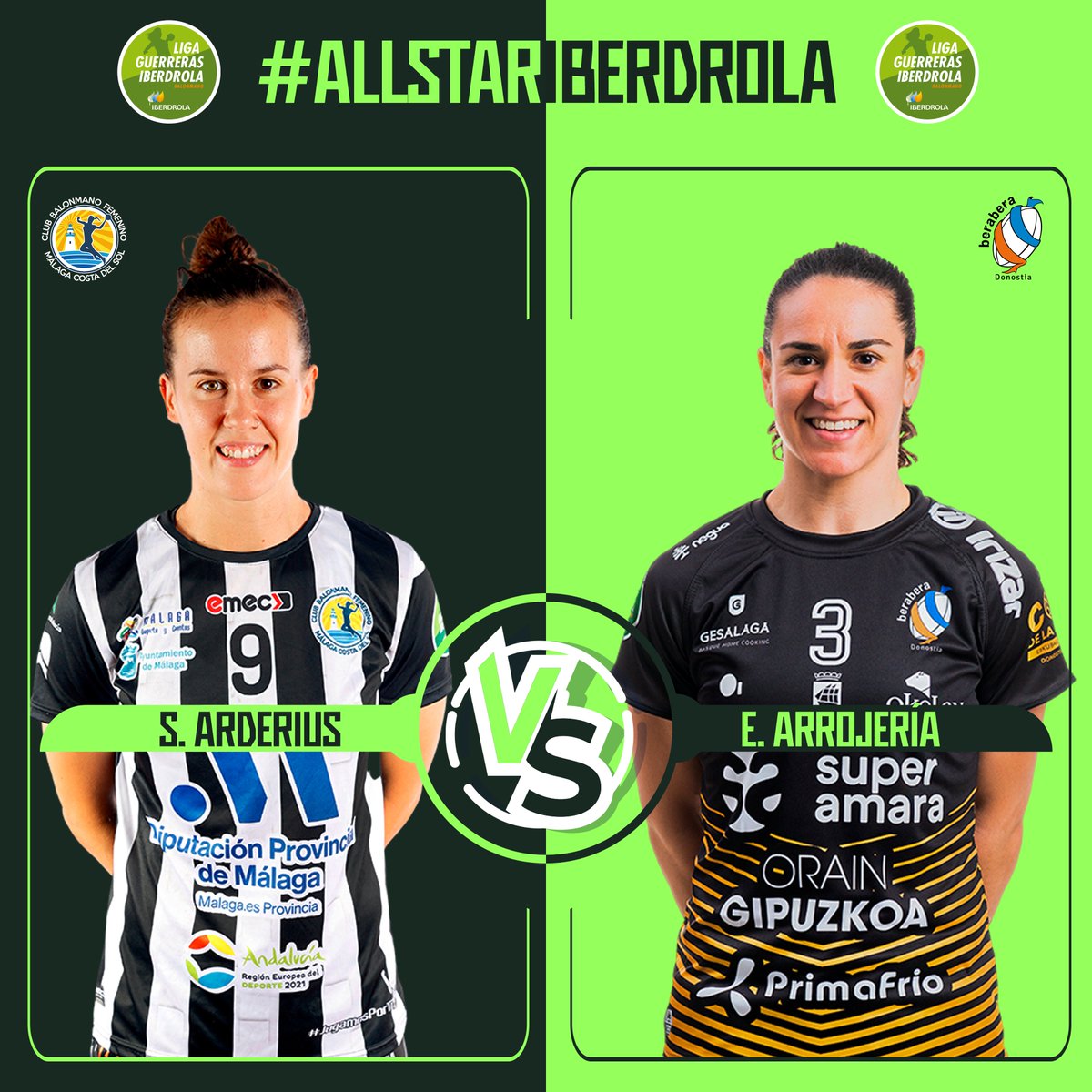 ⭐️ #AllStarIberdrola 𝟐𝟎𝟐𝟏/𝟐𝟎𝟐𝟐 - 𝑴𝑬𝑱𝑶𝑹 𝑪𝑬𝑵𝑻𝑹𝑨𝑳

♻️ RT: <a href="/SilviaArderius/">Silvia Arderius</a> 
❤️ Me gusta: <a href="/EstherArrojeria/">Esther Arrojeria</a> 

#LigaGuerrerasIberdrola #SheLovesHandball