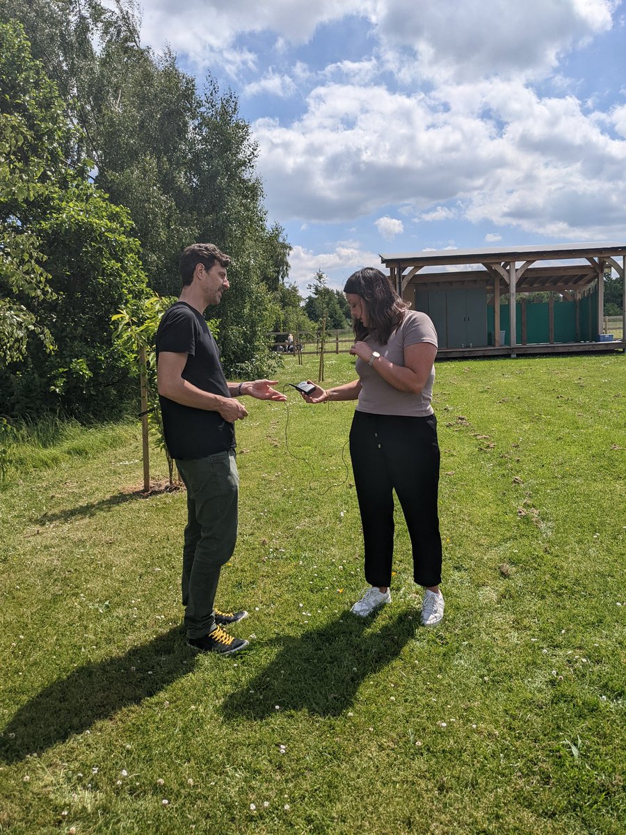 A brilliant time yesterday with <a href="/sean_sees/">sean_cam</a> at <a href="/ArbourthorneCPS/">Arbourthorne Primary/ An Even Better Arbourthorne</a>  filming the story of An Even Better Arbourthorne <a href="/AArbourthorne/">An Even Better Arbourthorne</a>

Here's the awesome Georgie being mic'd up 

Outdoor classroom designed by Architecture students in the background! <a href="/shef_liveworks/">Live Works</a> <a href="/SSoA_news/">Sheffield Architecture</a>