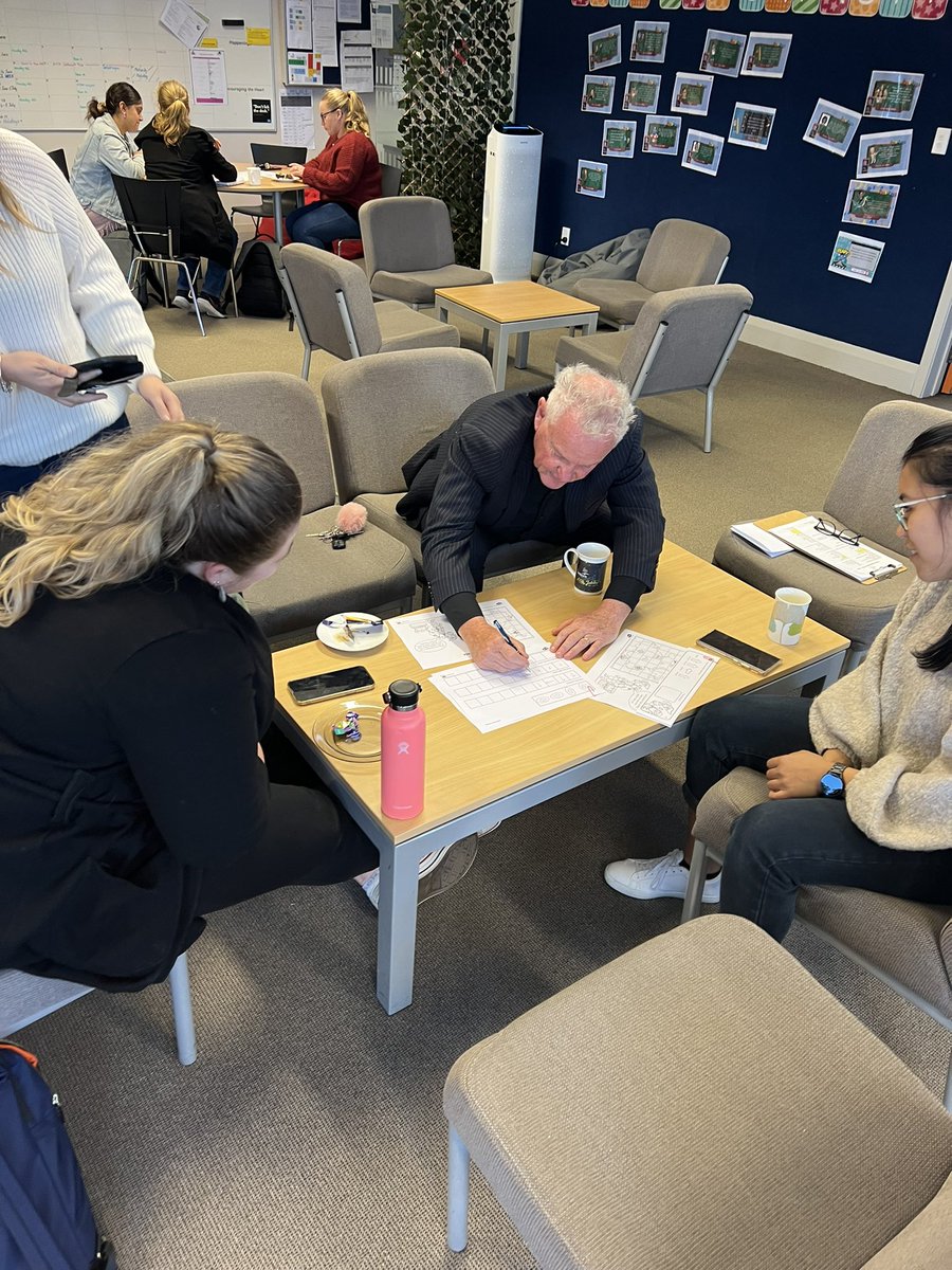 LuisaLongone's tweet photo. Some awesome new learning and mahi from our teachers today around DT. Experimenting with unplugged activities, #makeymakeys #microbits #beebots #probots #scratch #makecode as well as learning all about the MIEE programme- exciting stuff! @MicrosoftEDU #MIEExpert #MIEExpertNZ https://t.co/bVUvHBcNim