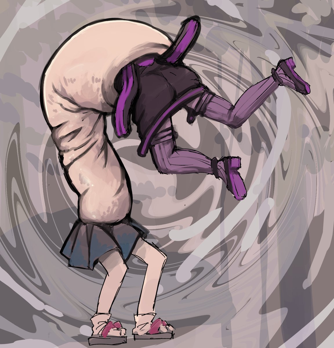 yuzuki yukari 2girls multiple girls thighhighs skirt purple hair dress what  illustration images
