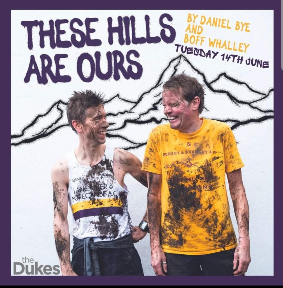 alihelmrunner's tweet photo. Thank you @danielbye and @boffwhalley for a brilliant night at the theatre. The joy of fellrunning freedoms with the history of protest  to gain access to our hills. Beautiful songs and words. 
Go and see it if you get chance https://t.co/mo8LD5wXmd