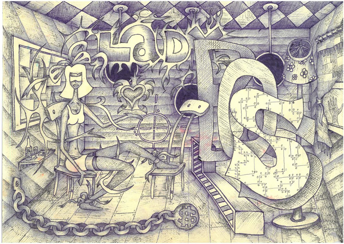Jerry18Mouse's tweet photo. 3/17We lived in the young town of Nadym in the far north of Russia. It was very cold there and almost always dark (for nine months of the year there was a polar night). Because of the frost we rarely went for walks, but I had more time to draw. And I liked it. https://t.co/cCtJnJkbkx