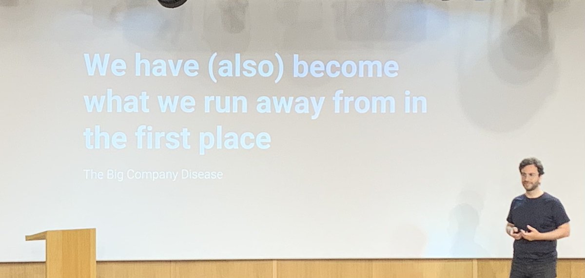#Qonto +600 salariés en 5 ans et tombe dans les problèmes The big company disease !

#LS2022 #LeanSummit <a href="/INST_LEANFRANCE/">INSTITUT LEAN FRANCE</a>