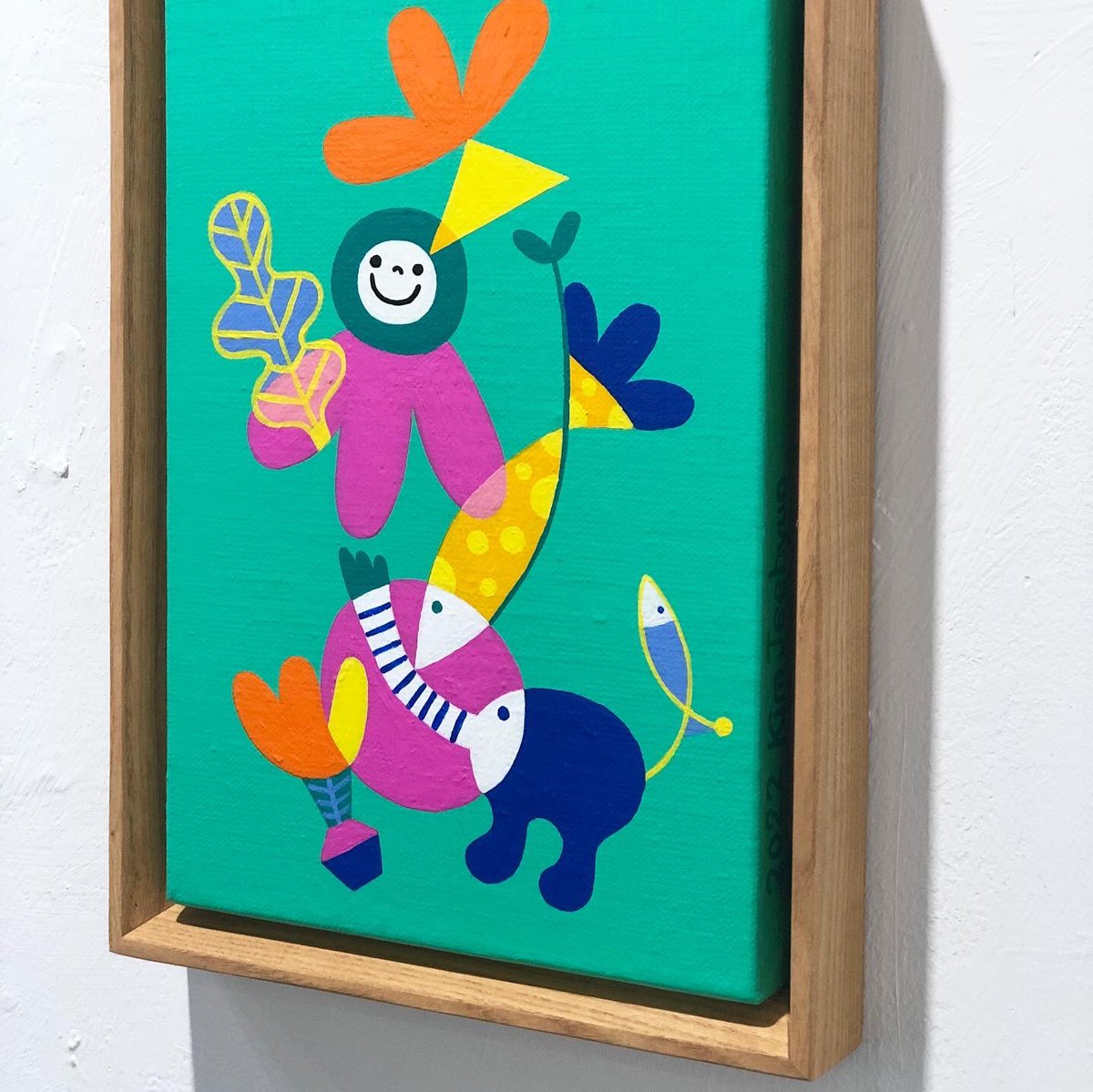 어제 작품 설치 후😊

18인 18전
장소 : 비움갤러리
일정 : 2022.6.15.-6.18
주소: 서울시 중구 퇴계로 36길 35
작품문의: 010-2047-0222

m.blacklot.com/seller/127
전시 작품은 블랙랏를 통해서도 구입 가능합니다.