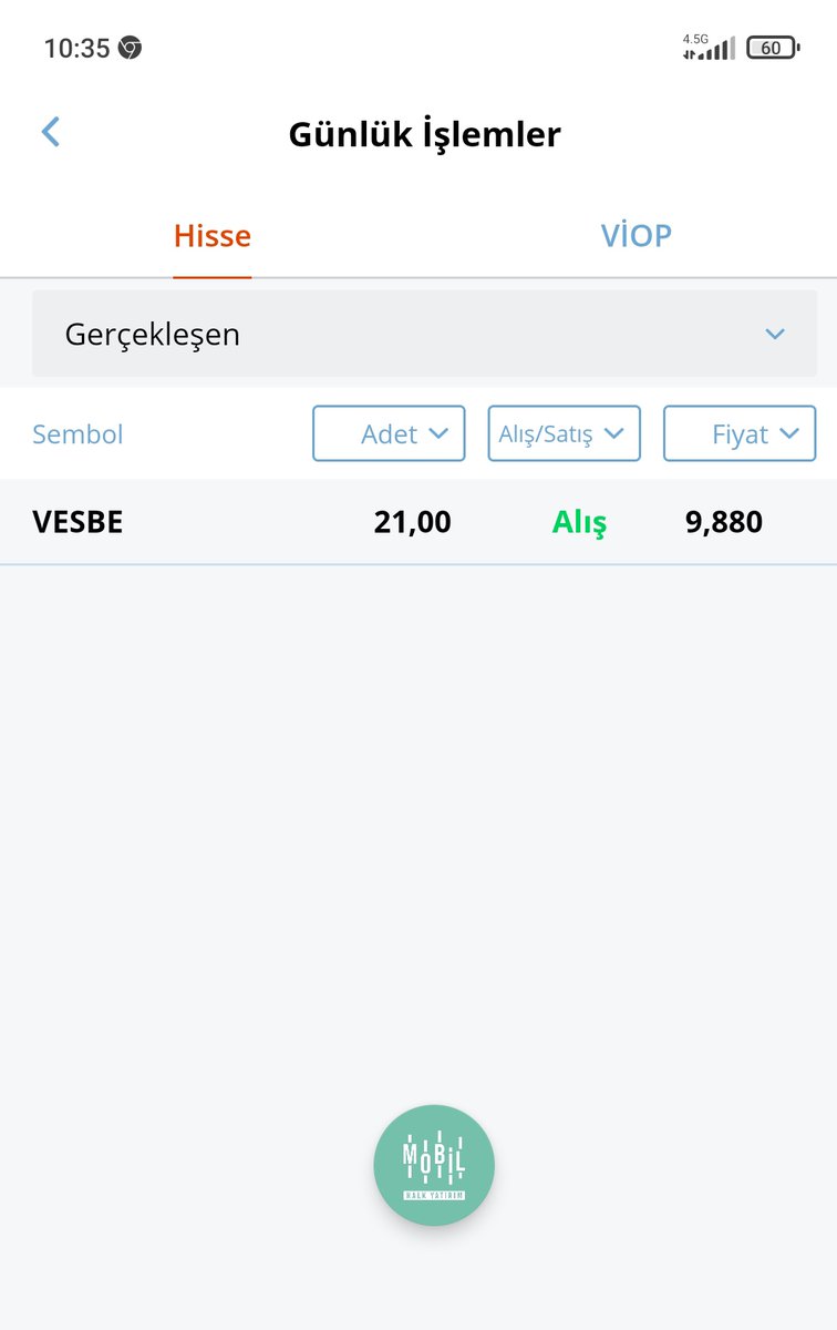 #sigaradan #temettuye uzanan yolda 24 Hafta alımlarımızı gerçekleştirdik. #vesbe 21 adet alındı #bist #bist100