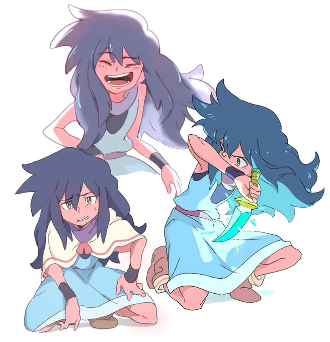 how many more weird poses can I draw Ria in before I get bored 