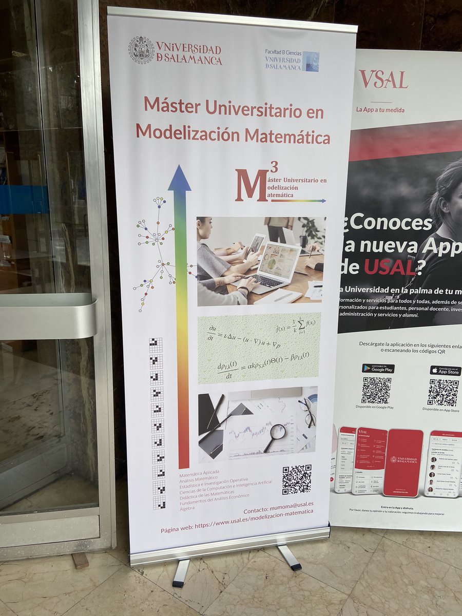 Ya os podéis matricular en el Máster Universitario en Modelización Matemática #MUMOMA <a href="/fcienciasusal/">Facultad de Ciencias USAL</a> <a href="/usal/">Universidad de Salamanca</a> ¡Os esperamos!