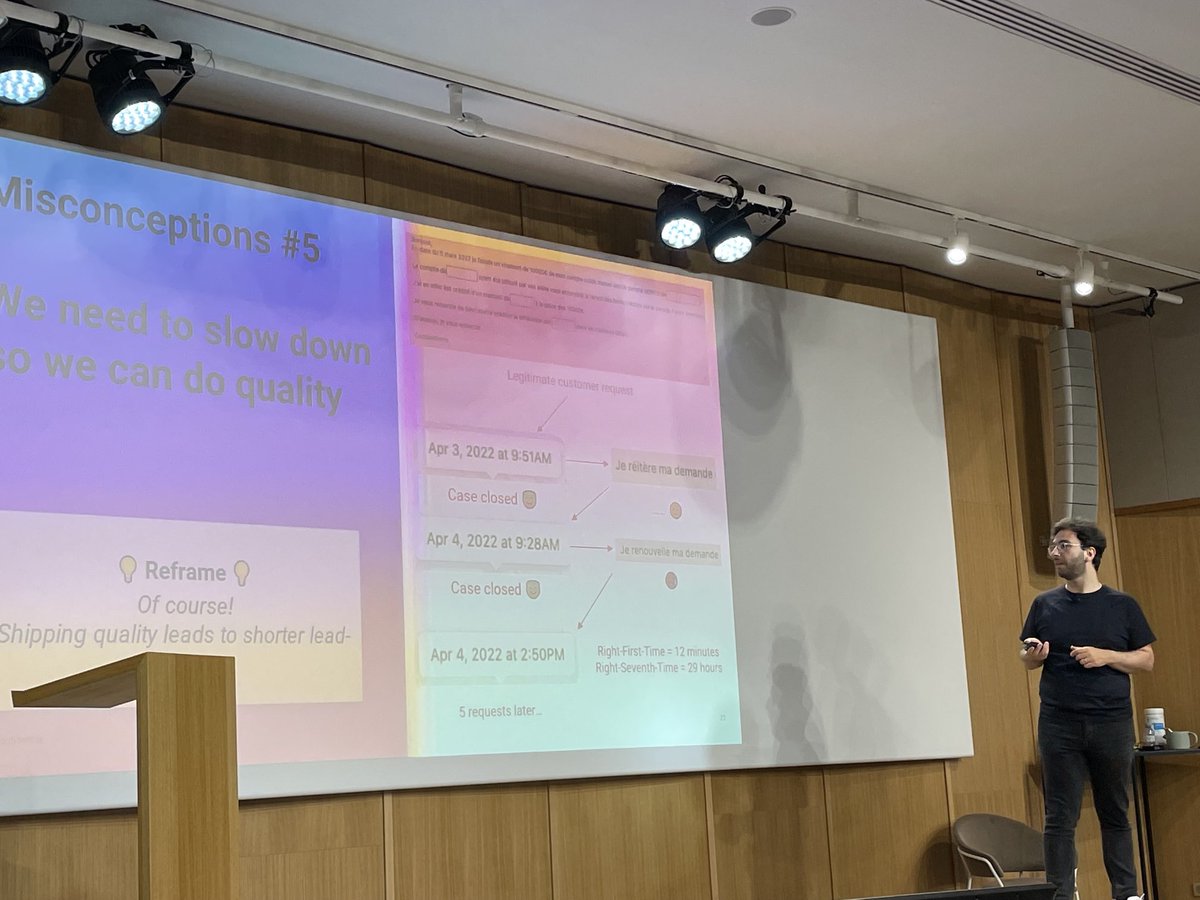 Ralentir pour faire de la qualité 

#LeanSummit #Lean <a href="/INST_LEANFRANCE/">INSTITUT LEAN FRANCE</a> ⁦<a href="/LeanGlobal/">Lean Global Network</a>⁩