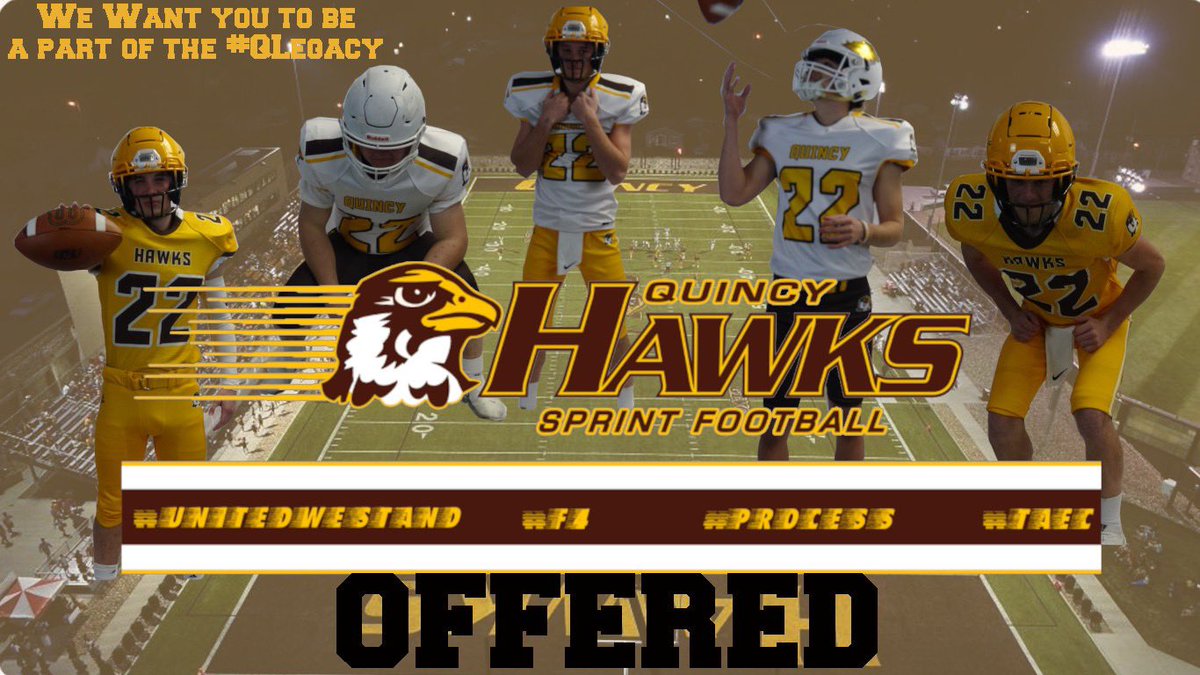 Blessed to receive another offer from Quincy Hawks❤️