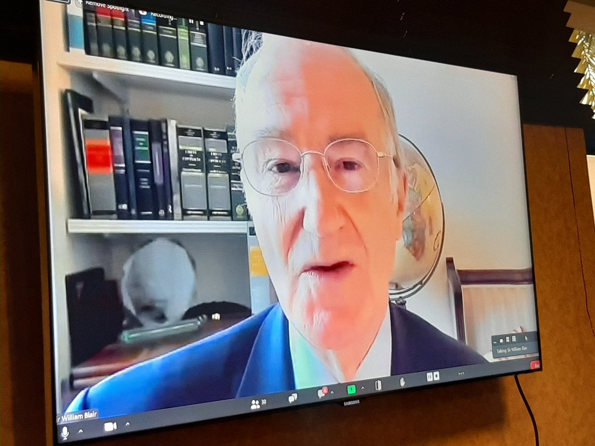 eaiac's tweet image. Sir William Blair, International Advisory &amp;amp; Dispute Resolution Unit &amp;amp; Associate Member at @3VBchambers giving keynote address at the Career Day session happening now. #EAIAC #EAIAC2022 #CareerDay