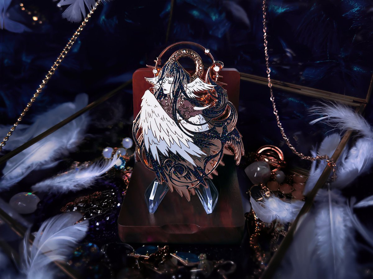 F00_100's tweet photo. #FF14 #FFXIV #FFXIVART
讴歌终结之物
大黑鸟！仿珐琅金属徽章 https://t.co/D7n3YJnPq7