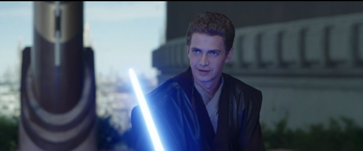 mitthrawnu's tweet photo. #obiwankenobi spoilers
-
-
-
-
-
no one plays anakin like hayden. there’s so much just in the facial expressions— how much he gives away and how CLEARLY you can see the downfall of anakin skywalker. hayden breathes life and complexity into him and i never get tired of seeing it https://t.co/5hRgiNBFTz