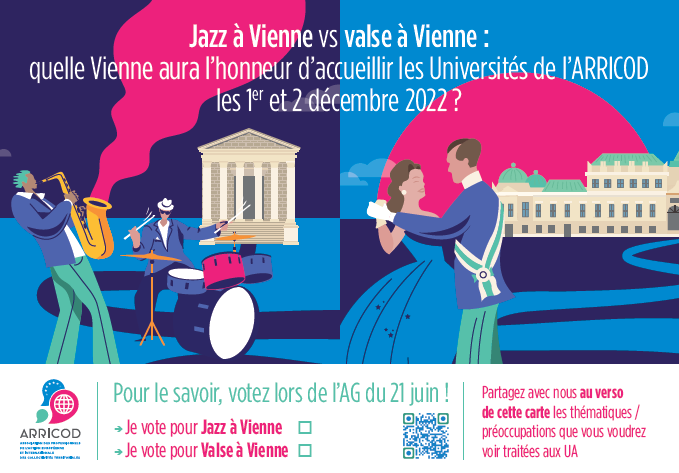 Nous vous attendons à notre Assemblée générale !
Mardi 21 juin de 13h à 14h30 dans un lieu à deux pas de Cité des Sciences et de l’Industrie où se tiennent les RAICT.
Pour plus d'infos sur la participation : arricod@gmail.com
Pour vous inscrire : lnkd.in/e6NRQU9Y