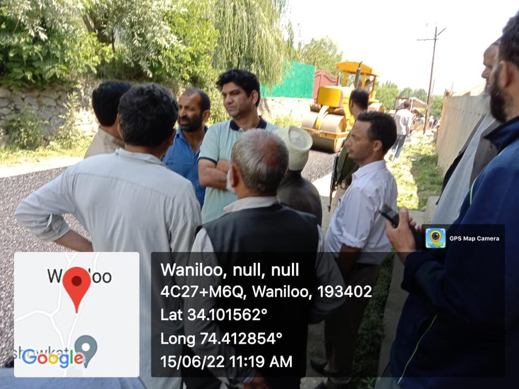 MirIshfaqAP's tweet photo. Macadamisation of Hajibal - Waniloo road .
Judge us by work on ground and we don't give lengthy hollow emotional speeches .
#missiondevelopment https://t.co/PIdgVgZNQ4