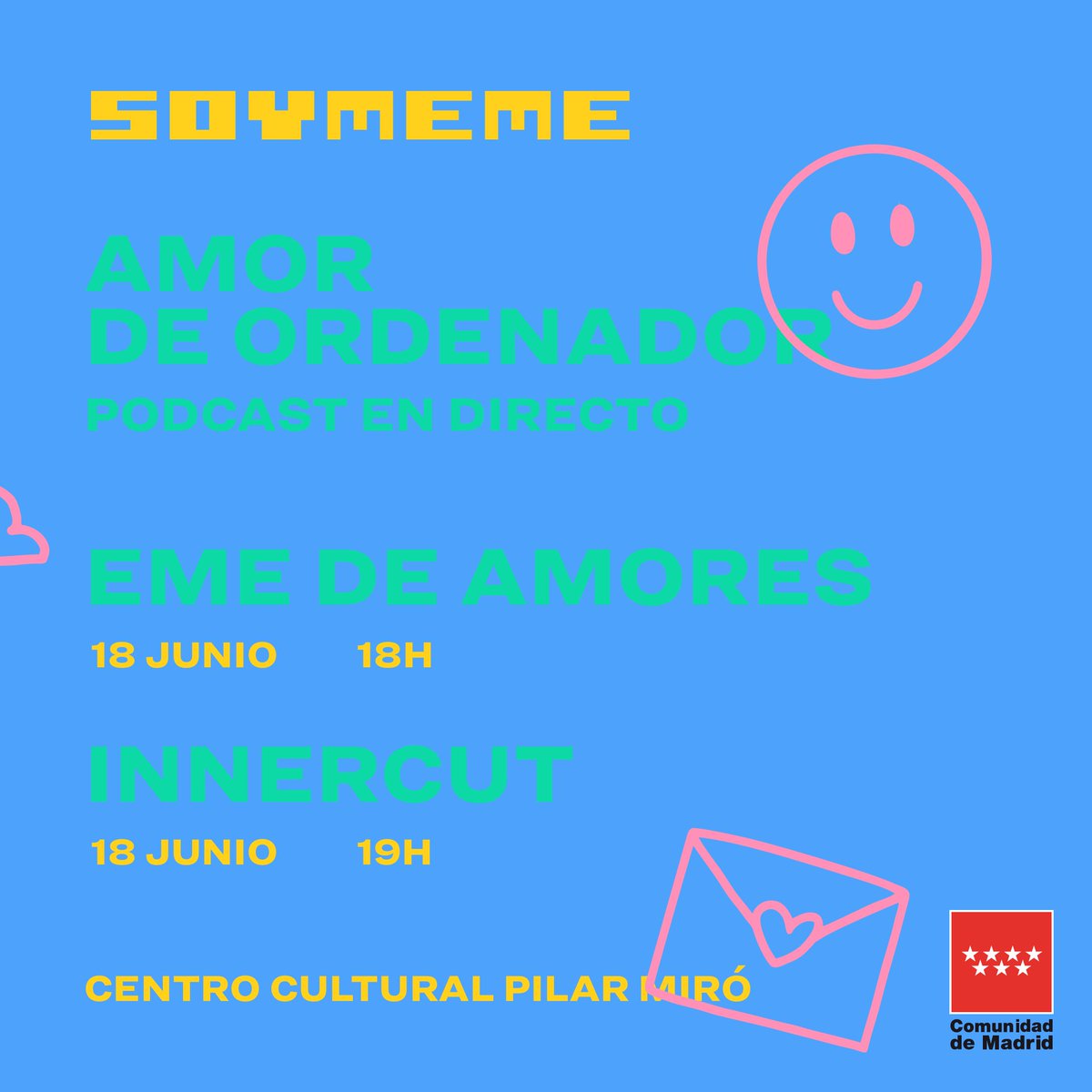 viernes 🍉🍉🧊🧊:

<a href="/MeganeMercury/">Megane Mercury</a> y <a href="/hugaceo_cruji/">Hugáceo Crujiente</a> 

sábado 🍉🍉🧊🧊:

<a href="/EmeEleMoon/">Eme de Amores 🦋✨</a> e <a href="/inner_cut/">InnerCut</a>