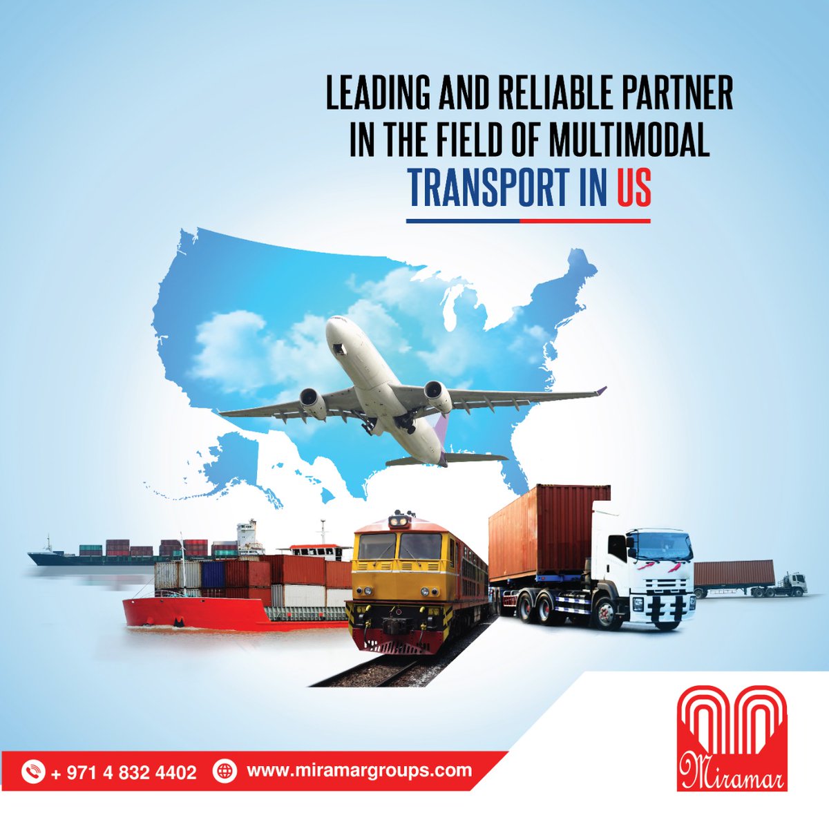 GroupMiramar's tweet photo. As a leading and reliable partner in the field of multimodal transport in US, Miramar provides tailored strategy to meet your needs. If your business requires logistics to the US, our expertise will ensure hassle-free solutions so you can focus on other aspects of the business. https://t.co/wwqdyuHZXN