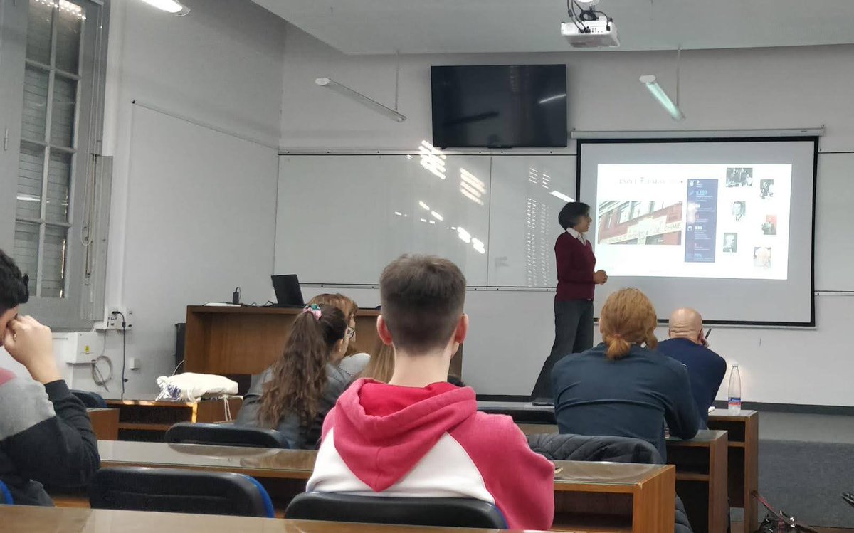 ParisTech_News's tweet photo. Stop 2 in the @ParisTech_News tour in 🇦🇷 at @UNLitoral
✅Fruitful discussions with Vice-rector and colleagues
✅Information session with students interested by the ParisTech International Admission Program
Apply
⬇️
https://t.co/Mphd747STv
#studyengineeringinFrance https://t.co/Cby2nNGA9Z