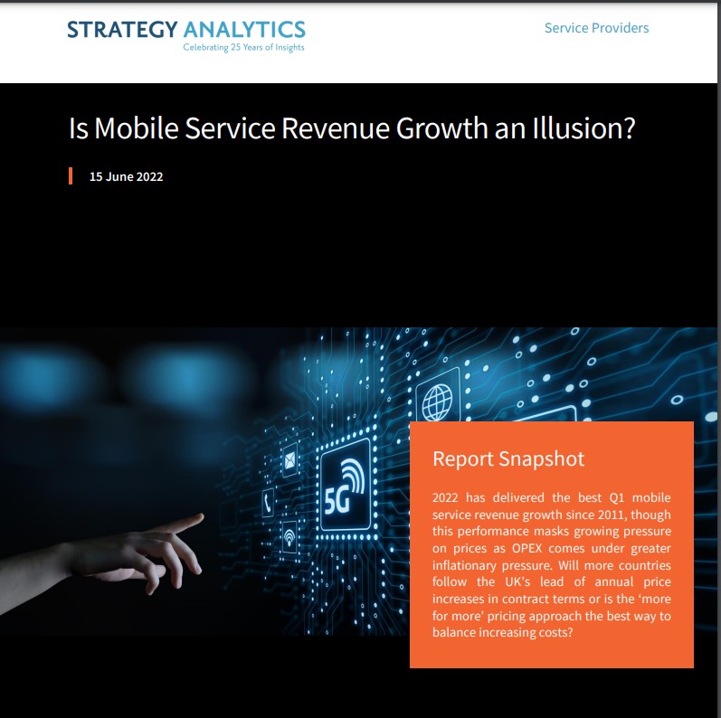 Is Mobile Service Revenue Growth an Illusion? Revenue growth has been below the rate of inflation since the second half of 2021. How should service providers respond? Check out our latest analysis from @philkendall  #services #mobileoperators #revenue #inflation #pricing