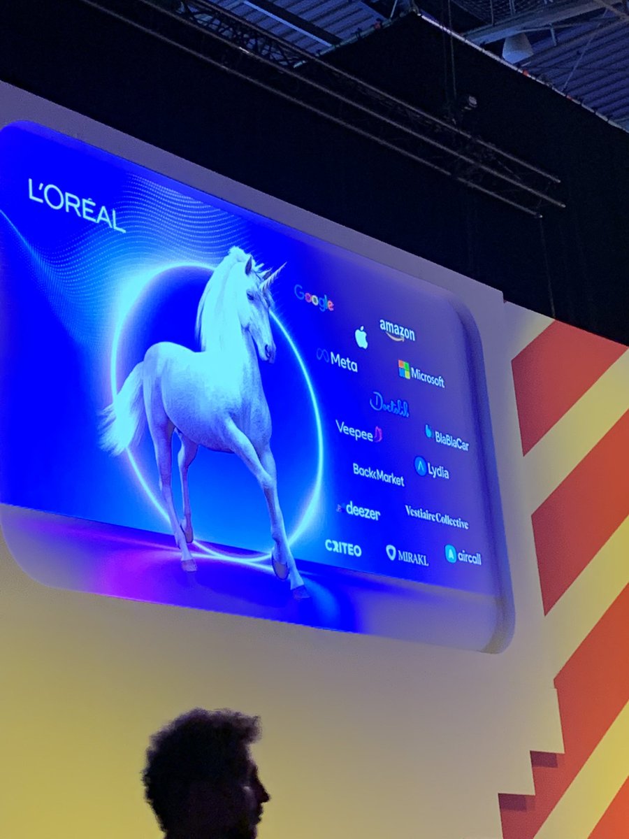 ines_derique's tweet photo. Mais où est @exotec ? 🤪
La première licorne industrielle française 🦄

@VivaTech @HUBInstitute @microsoftfrance @MBADMB @LOrealGroupe 

#MBADMB #Vivatech #TransfoNum #VivaMS https://t.co/PVg9TLoaDR