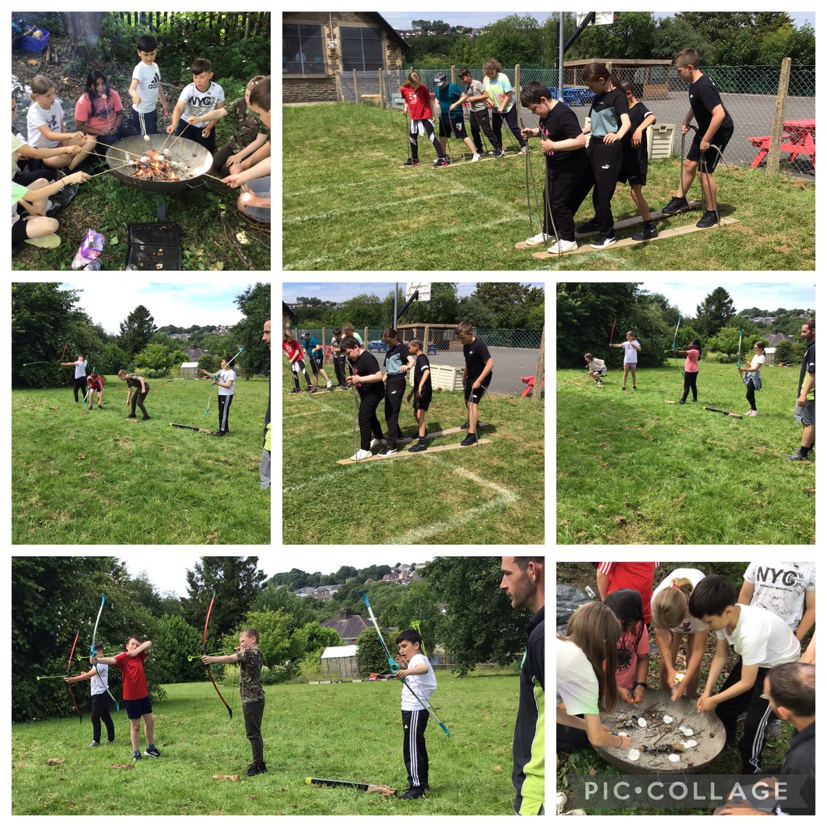 Today we are allowed to eat marshmallows before lunch! <a href="/Caer_Adventures/">Caerphilly Adventure</a>