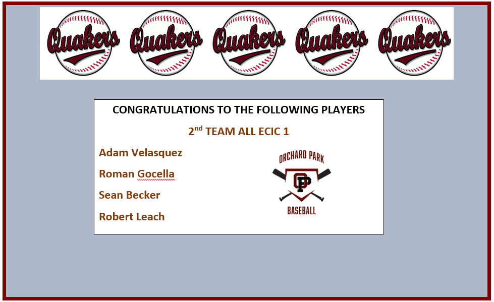 Orchard Park Baseball tweet media