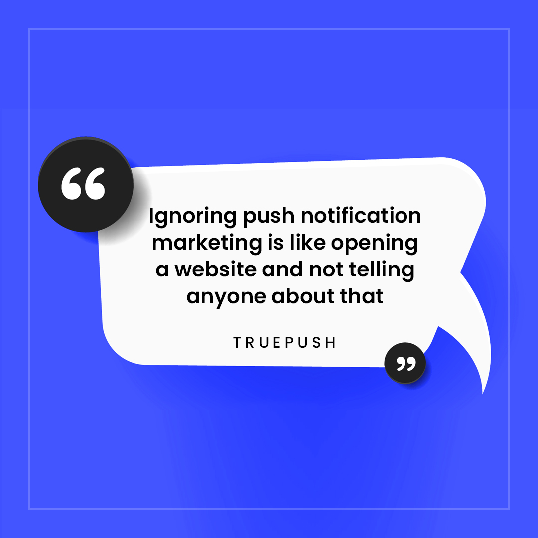 TruepushHQ's tweet photo. Take your marketing to the next level with Push Notifications @TruepushHQ
https://t.co/kAh0pezTeJ
#growthmarketing #pushnotifications #webpushnotifications #pushservice #truepush2022 #webpushservice #webpush #freepushnotificationservice #freepushnotificationtool #usermanagement https://t.co/w875Ft3ZXg
