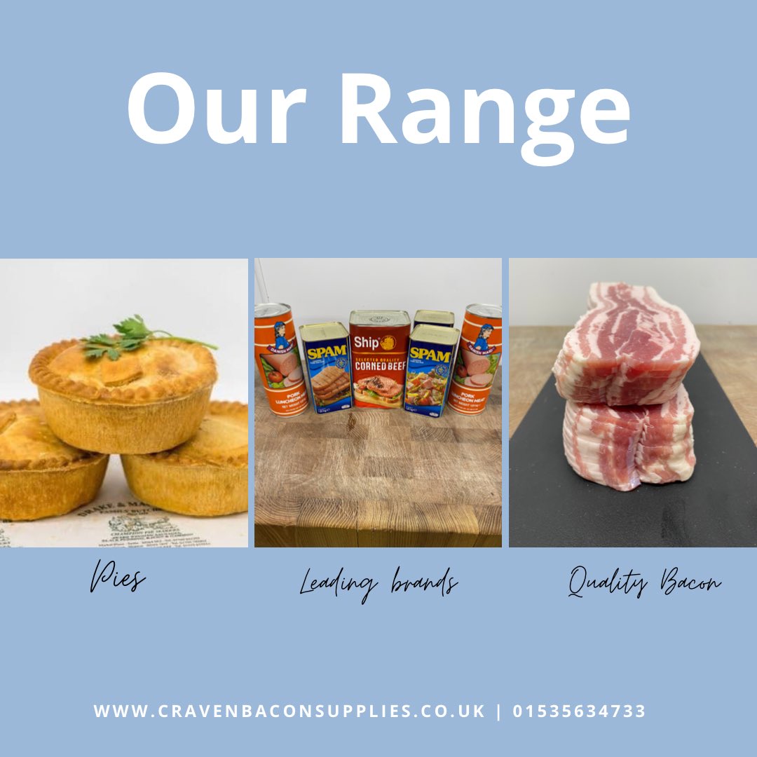 To find out more about our pricing &amp; product list hit the link below! 👇

📲 cravenbaconsupplies.co.uk 
☎️ 01535 634 733