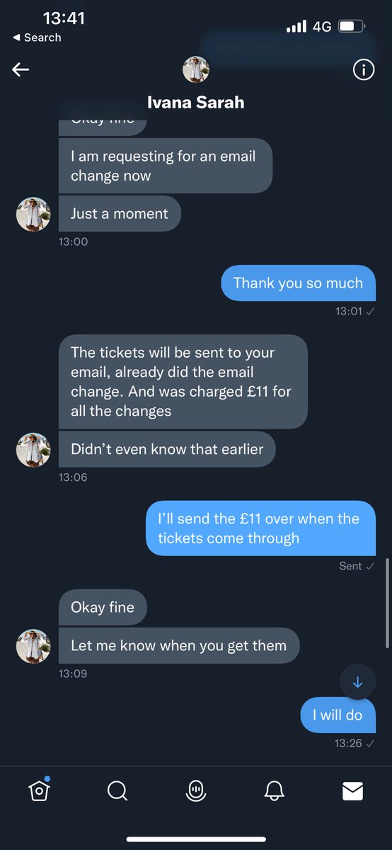 mhairidickie's tweet photo. Please can you all report this account, she’s just scammed me out of £50. RT pls https://t.co/clGx65k6ys