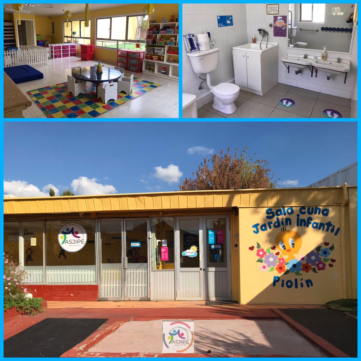 asjipe's tweet photo. #Asjipe 

Piolín Sala Cuna y Jardín Infantil

Educación integral, valorica y aprendizajes acorde a su edad. Con pedagogía lúdica y experiencias significativas para los niños puedan integrarse en la sociedad  

🏡Juan Antonio Coloma 0311 

☎️412311148

📪jardinpiolin@gmail.com https://t.co/pjAYfabA9E