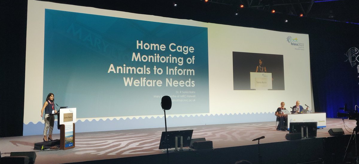 How #homecage monitoring can inform #animalwelfare needs? @rsbains5 @MRCHarwell (and may I add @COST_TEATIME ) #FELASA2022