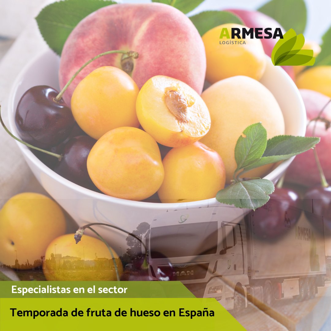 Armesa_logi's tweet photo. 🍑Nos encontramos en plena temporada de #frutadehueso, como especialistas en el sector con #ArmesaLogística dejarás tus productos en las mejores manos.🤲

#transporteterrestre #frutas #transporterefrigerado  #transporte #transport #transporteinternacional #transportemercancías https://t.co/bMNIUAUSlK