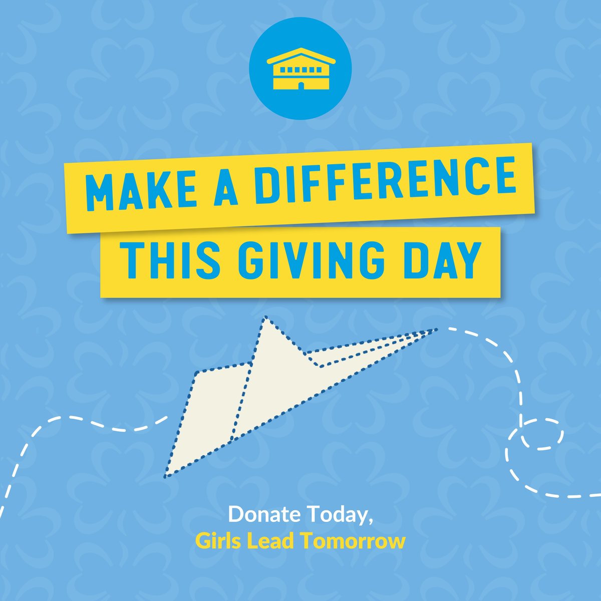 OurChalet's tweet photo. Giving Day is finally here! The theme for this year is 'Donate Today, Girls Lead Tomorrow'. By working together, we can help girls and young women to create a better future for themselves and others around them.

To make your donation, click here: https://t.co/175FdWIagL https://t.co/g5JCkRAQQu