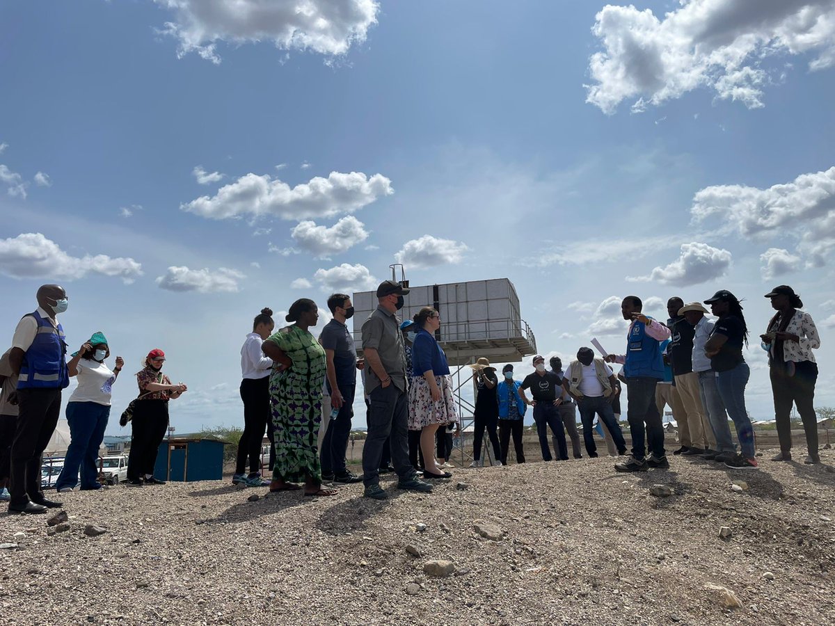 UNHCR_Kenya's tweet photo. Today, we are glad to welcome the delegation from countries 🇧🇪🇪🇺🇫🇮🇳🇱🇨🇭🇬🇧  that continue to offer crucial support to refugees and host communities in Kenya. 

Thank you for making an important visit to the Kakuma refugee camp and Kalobeyei settlement. https://t.co/w355FMJn7J