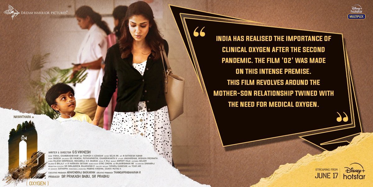 dntmediaoffl's tweet photo. #O2 Facts👍

#Nayanthara @GsViknesh @disneyplusHSTam
 
#O2onHotstar #O2TheFilm #O2FromJune17 https://t.co/D8colEUhRK