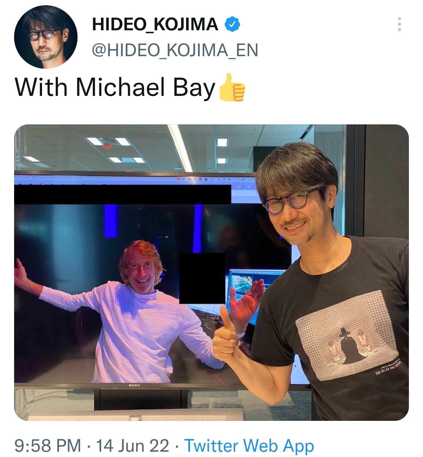 Xbox_Serious_XS on X: Hideo Kojima teams up with Michael Bay for Xbox  Exclusive title 😱  / X