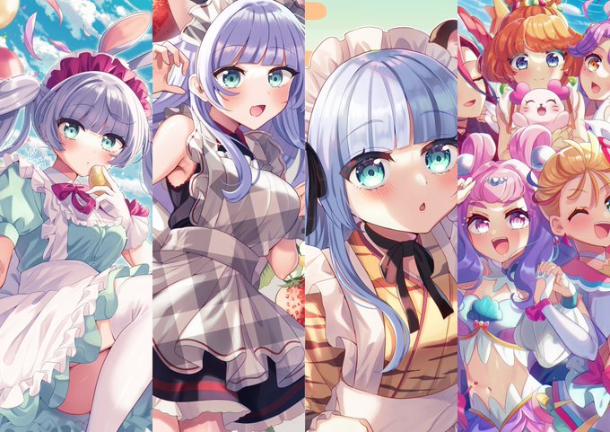 #2022年自分が選ぶ今年上半期の4枚 
ほとんどしーちゃんだしめっちゃ右向き率高い 