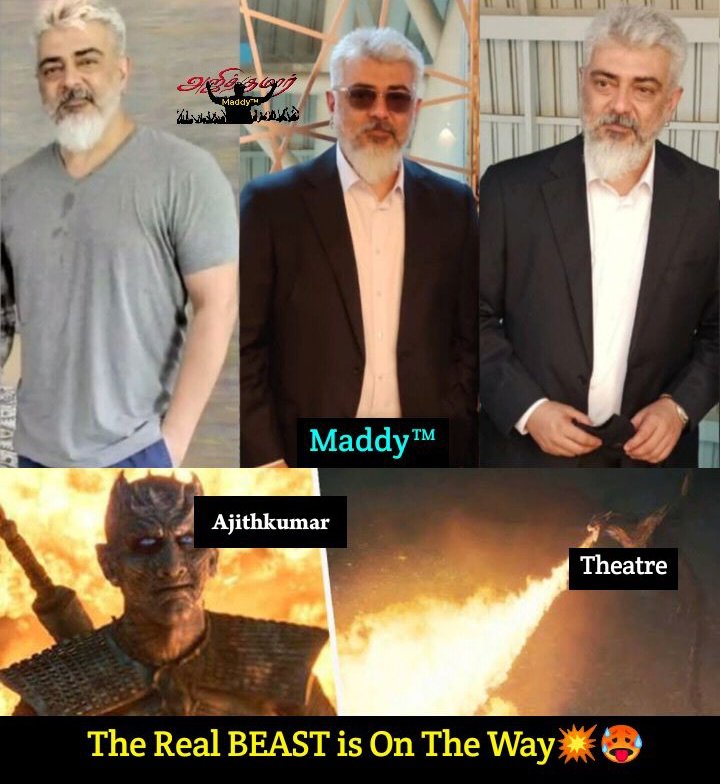 maddy___tweets's tweet photo. The Real BEAST 💥🥵 #AjithKumar 

#AK61 #Ajithkumar𓃵 https://t.co/b1rdZW5Ofx
