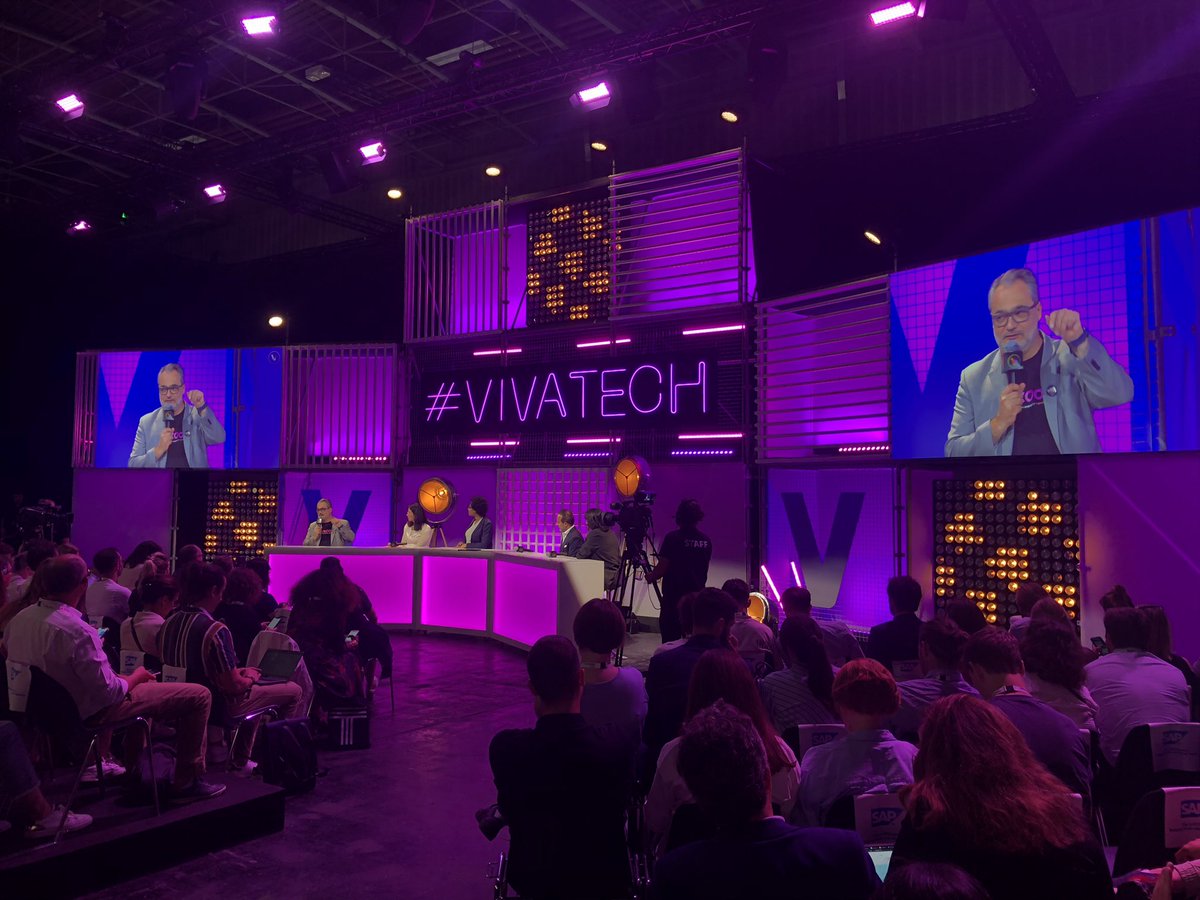 On building a strong company culture, COO of #Klaxoon  <a href="/gyvives/">Guillaume "G" Vives</a> says “We must make each moment matter. The time we spend in meetings needs to be more interesting. We need to learn something, participate, express ourselves.” #VivaTech